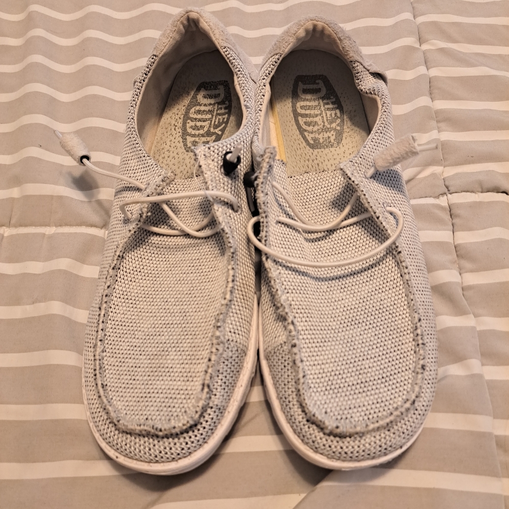 Hey Dude Gray Women's Flats